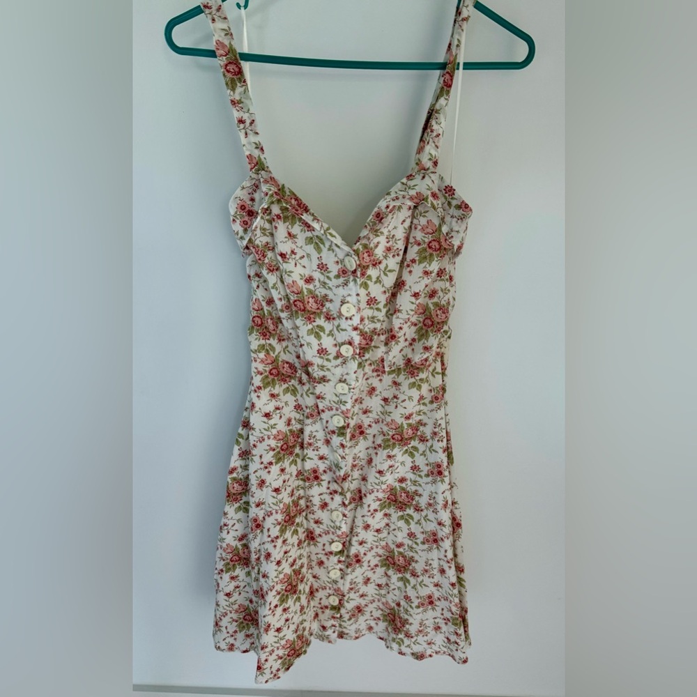 Lucky Brand Floral Dress Sz XS Adorable!